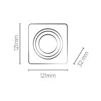 Spot De Embutir Recuado No Frame Save Energy Par 20 E27 Bivolt Branco Se-330.2035 - 2