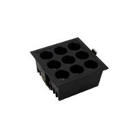 Spot De Embutir Astraled Downlight Ashok Led Alto Irc 90 18w Bivolt Preto 3000k Luz Amarela Dl-7009 - 3