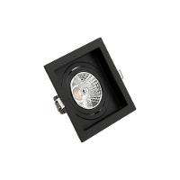 Spot De Embutir Recuado Save Energy Ar70 Gu10 Bivolt Preto Se-330.1052 - 1