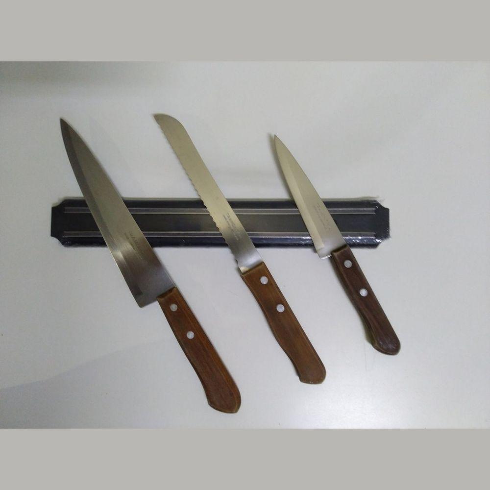 Barra Magnética Imã Suporte Para Facas Ferramentas 33 Cm - 3