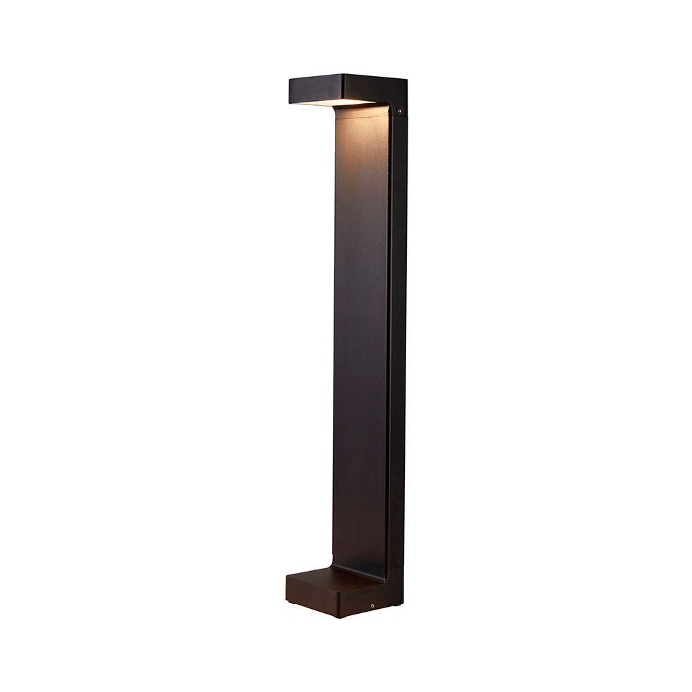 Luminária De Jardim Nordecor Elon 6490 60cm Led 5w Bivolt Preto 3000k Luz Amarela Preto 6490 - 1
