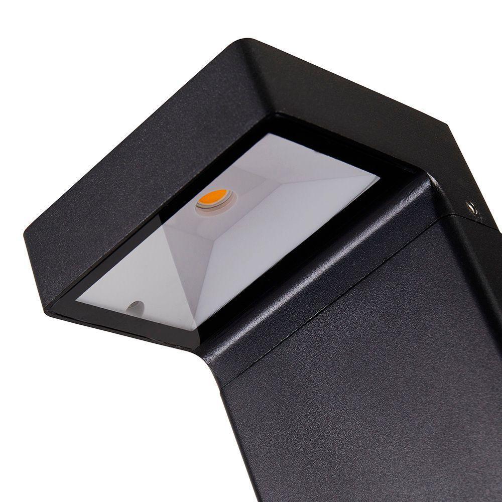 Luminária De Jardim Nordecor Elon 6490 60cm Led 5w Bivolt Preto 3000k Luz Amarela Preto 6490 - 4