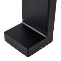 Luminária De Jardim Nordecor Elon 6490 60cm Led 5w Bivolt Preto 3000k Luz Amarela Preto 6490 - 3