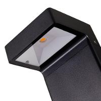 Luminária De Jardim Nordecor Elon 6490 60cm Led 5w Bivolt Preto 3000k Luz Amarela Preto 6490