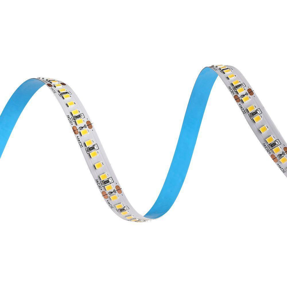 Fita De Led Nordecor Com 10 Metros 156leds-m 14,4w 24v 3000k Luz Amarela 7091 - 1