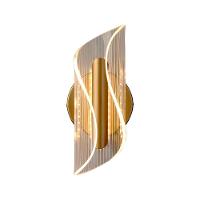 Arandela Nitrolux Ala-002l Dourada Led Bivolt Dourado 6201 - 1