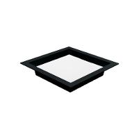 Painel De Led Nordecor Quadrado Kais De Embutir Recuado 18w Bivolt Preto 4000k Luz Neutra 4212 - 1