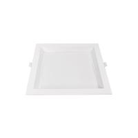 Painel De Led Nordecor Quadrado Kais De Embutir Recuado 18w Bivolt Branco 3000k Luz Amarela 4191 - 1