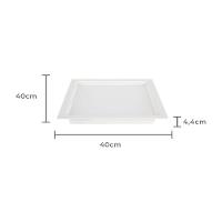 Painel De Led Nordecor Quadrado Kais De Embutir Recuado 36w Bivolt Branco 4000k Luz Neutra 4262 - 2