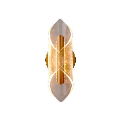 Arandela Nitrolux Ala-001 Dourada Led Bivolt Dourado 5920