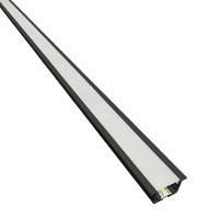 Perfil De Led De Embutir Save Energy Lls Flex Ii 2 Metros Led 5700k Preto - 1