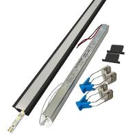 Perfil De Led De Embutir Save Energy Lls Flex Ii 1 Metro Led 4000k Preto - 3