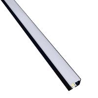 Perfil De Led De Sobrepor Save Energy Lls Flex Ii 2 Metros Led 3000k Preto - 1