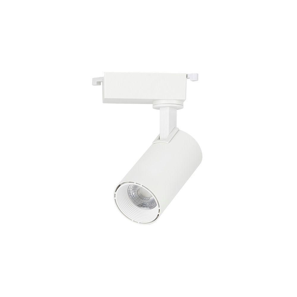 Spot Direcionável Para Trilho Eletrificado Nordecor Nize 7w Bivolt Branco 3000k Luz Amarela 6474 - 1
