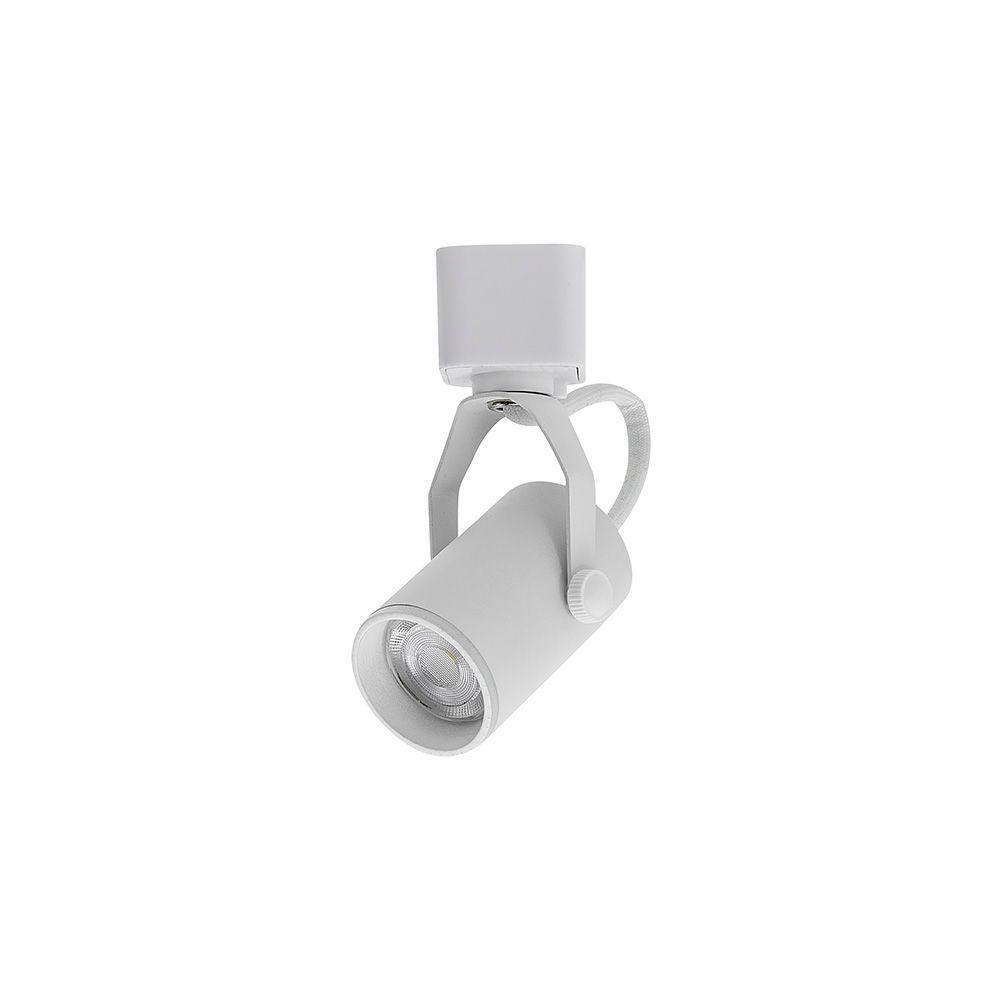 Spot Direcionável Para Trilho Eletrificado Nordecor Lille Mr11 Gu10 Bivolt Branco 6413 - 1