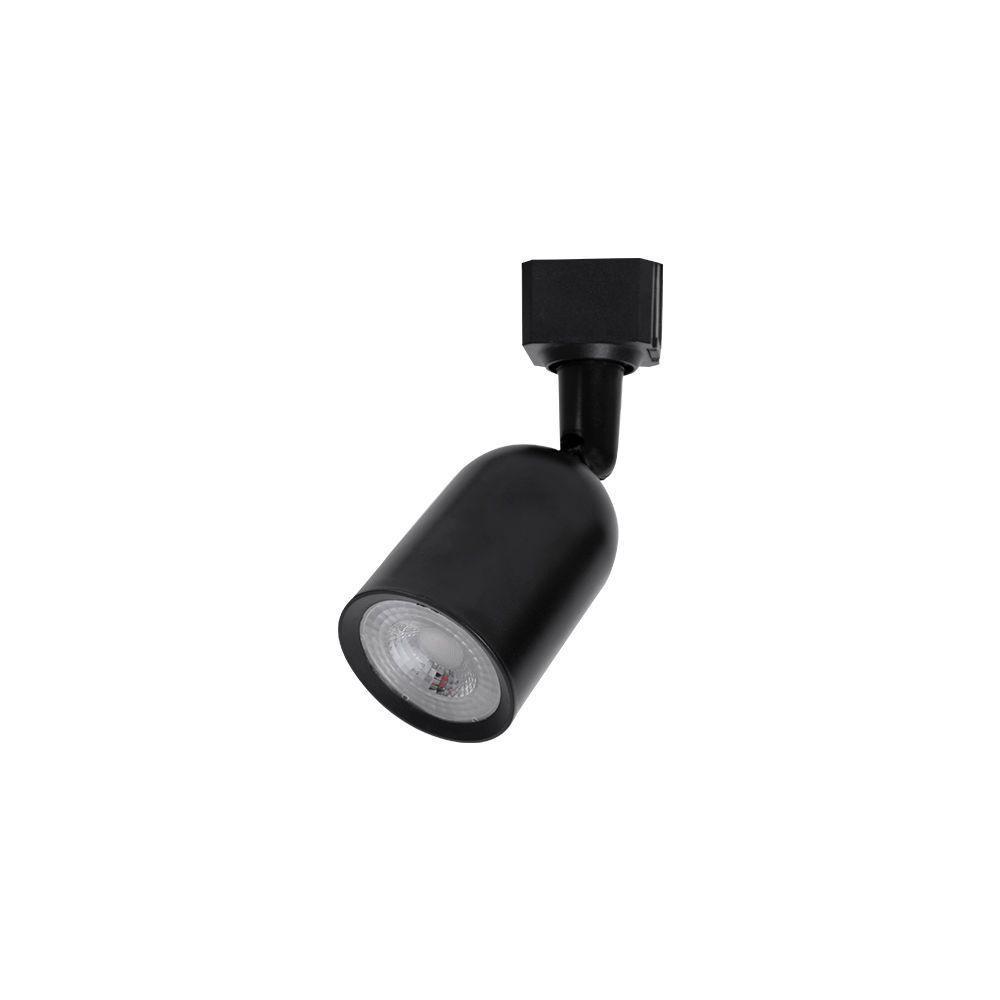 Spot Direcionável Para Trilho Eletrificado Nordecor Basic 7w Bivolt Preto 4000k Luz Neutra 6129 - 1