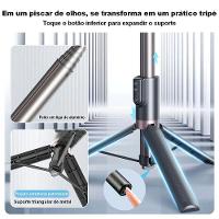Bastão Tripé 1,3m + Controle De Gopro 12/11/10/9/8/max - Telesin - 3