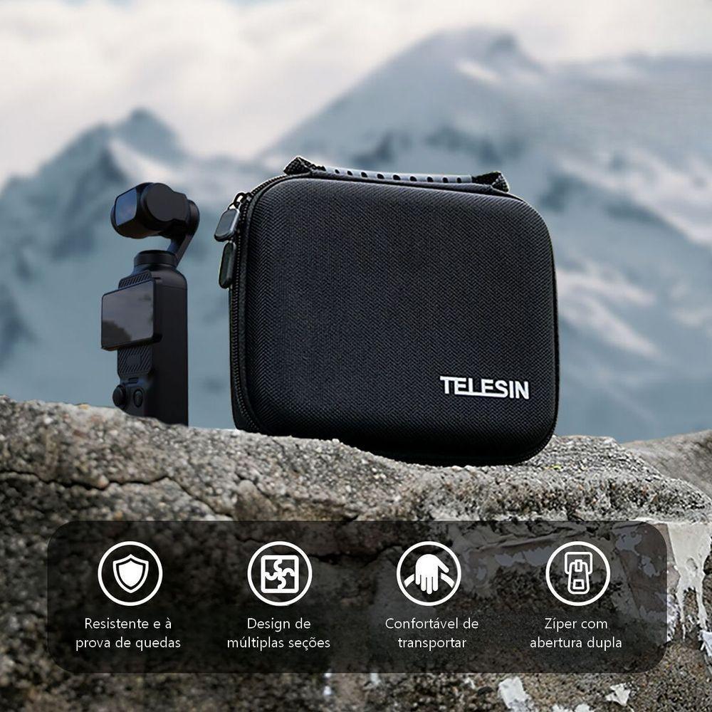 Bolsa Case Transporte De Dji Osmo Pocket 3 E Acessórios - Telesin - 6