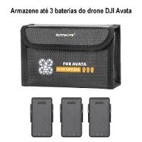Bolsa Li-po Safe Antichamas Para 3 Baterias De Drone Dji Avata - 2