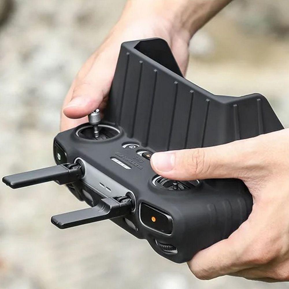 Capa De Silicone Com Proteção Solar Para Dji Rc 2 Cor Preto - 4