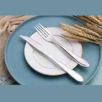 Jogo Garfo Faca Mesa Inox 24 Peças Buffet Restaurante Bar - 6