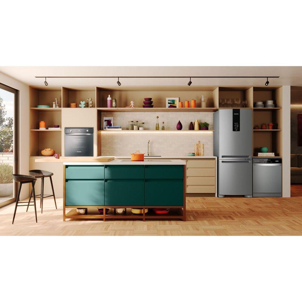 Geladeira Brastemp Duplex Smart Flow Inverse 447L Inox BRE57FKBNA 220V - 10