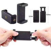 Suporte Celular E Smartphone 55mm à 85mm Com 2 Entradas De 1/4\" - 3