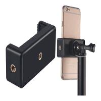Suporte Celular E Smartphone 55mm à 85mm Com 2 Entradas De 1/4\"