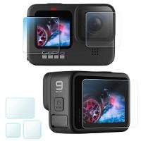 Película De Vidro Lente E Lcd Frontal/traseiro Gopro 9/10/11/12 - 1