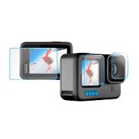 Película De Vidro Lente E Lcd Frontal/traseiro Gopro 9/10/11/12 - 2