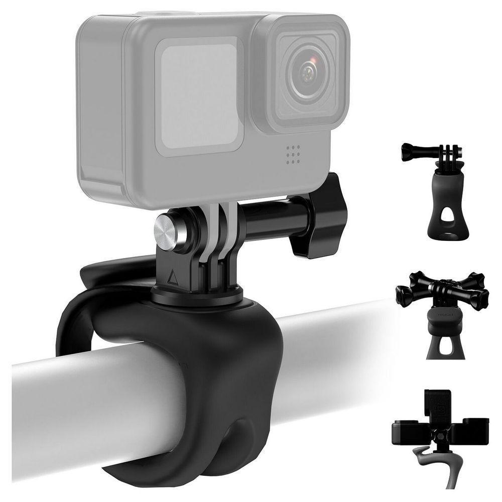 Suporte Tubular Silicone Para Câmera Gopro E Similares - Telesin - 2