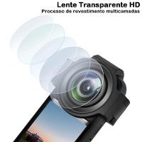 Protetor De Vidro Anti-risco Para Lentes Da Câmera Insta360 X3 - 5