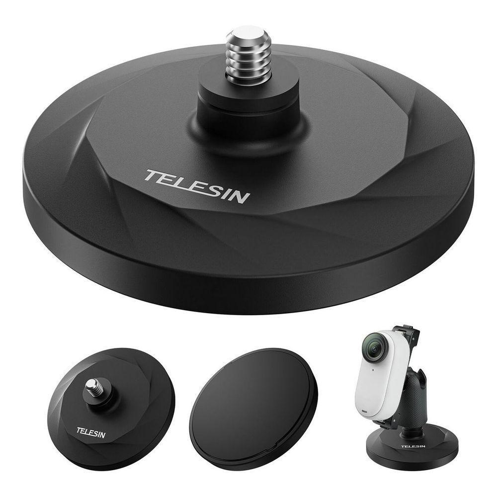 Suporte Base Fixação Magnética Pra Câmera Insta360 Go 3 - Telesin - 2