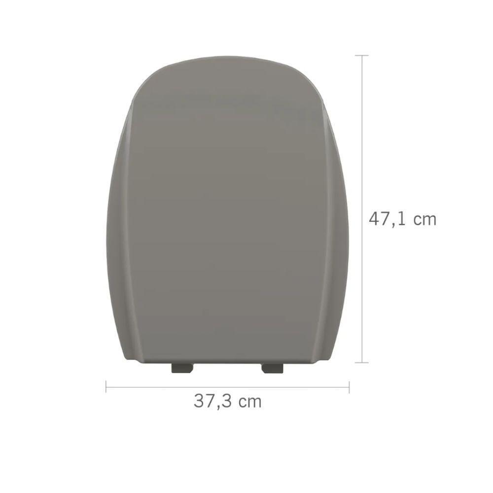 Assento Almofadado Monte Carlo - Astra Cinza - 5