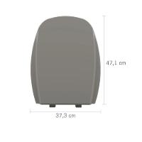 Assento Almofadado Monte Carlo - Astra Cinza - 5