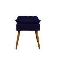 Kit Amamentação 2 Poltronas + 1 Puff Pés Palito - Balaqui Cor:azul Marinho Azul Marinho - 2