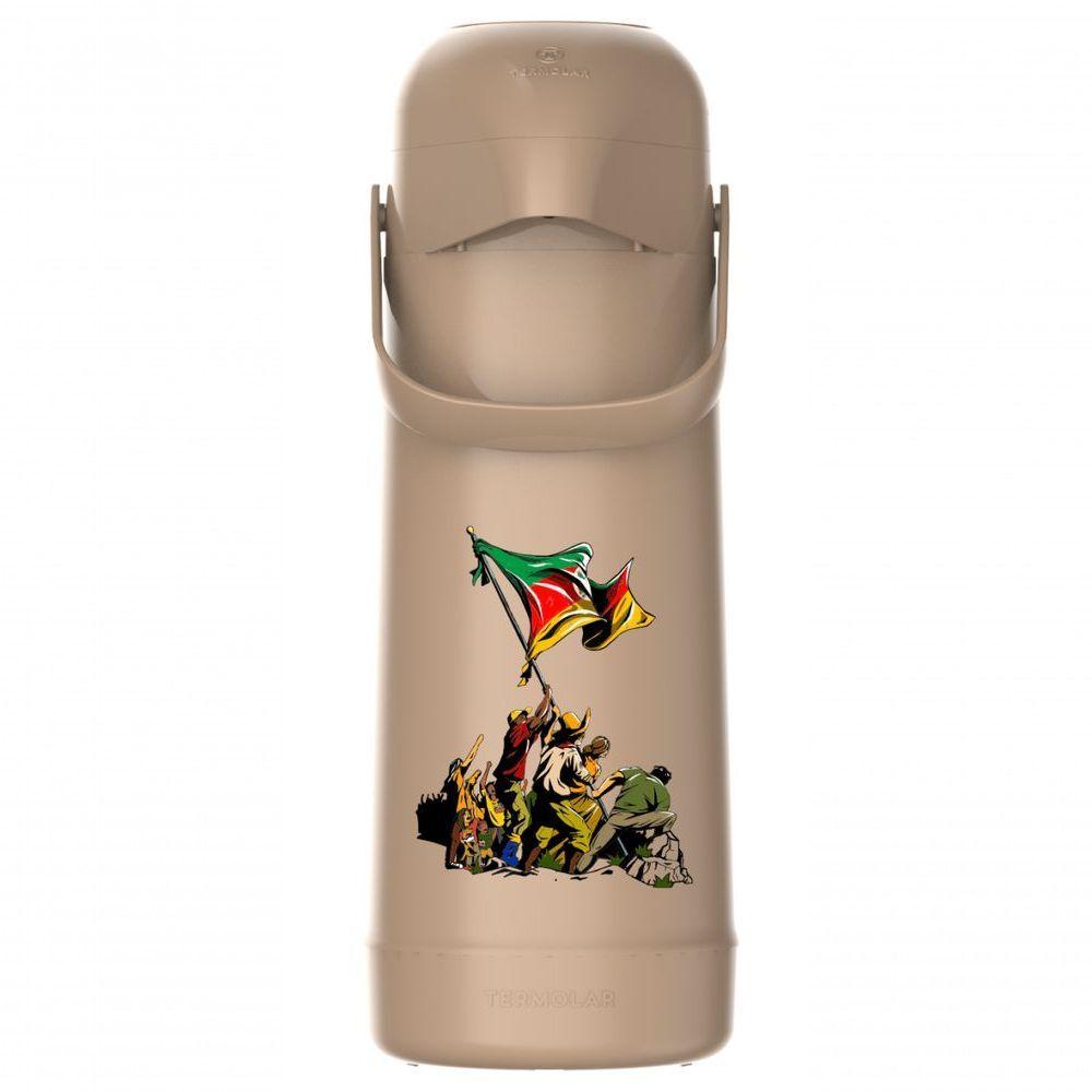 Garrafa Térmica Magic Pump 1 L A Força Do Povo Gaúcho - 1