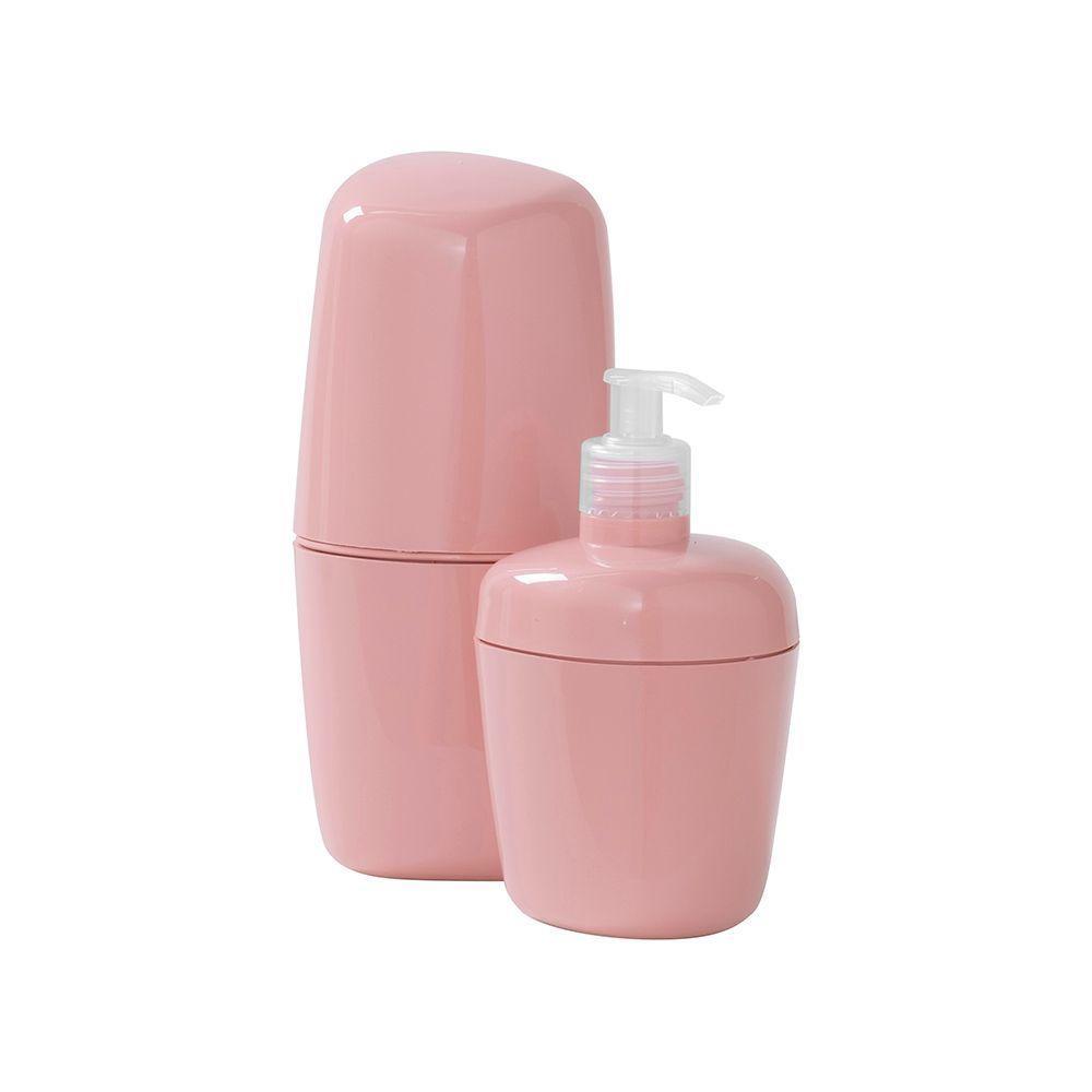 Kit Banheiro Saboneteira e Porta-escovas Astra Kbb1/2 - 1