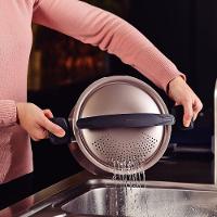 Espagueteira Tramontina Milazzo 5,7 Litros 22 Cm Em Alumínio Starflon Max Amêndoa - 6