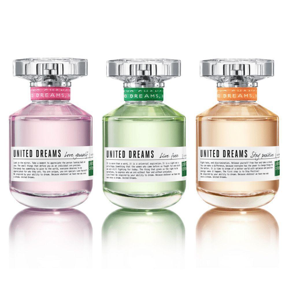 Benetton United Dreams Live Free Eau De Toilette - Perfume Feminino 80ml - 2