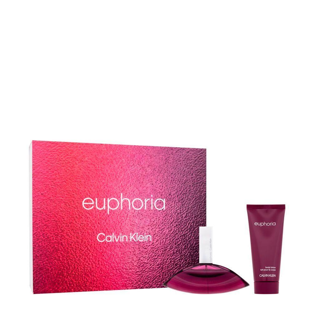 Kit Calvin Klein Euphoria Edp Feminino 100ml + Body Lotion - 1