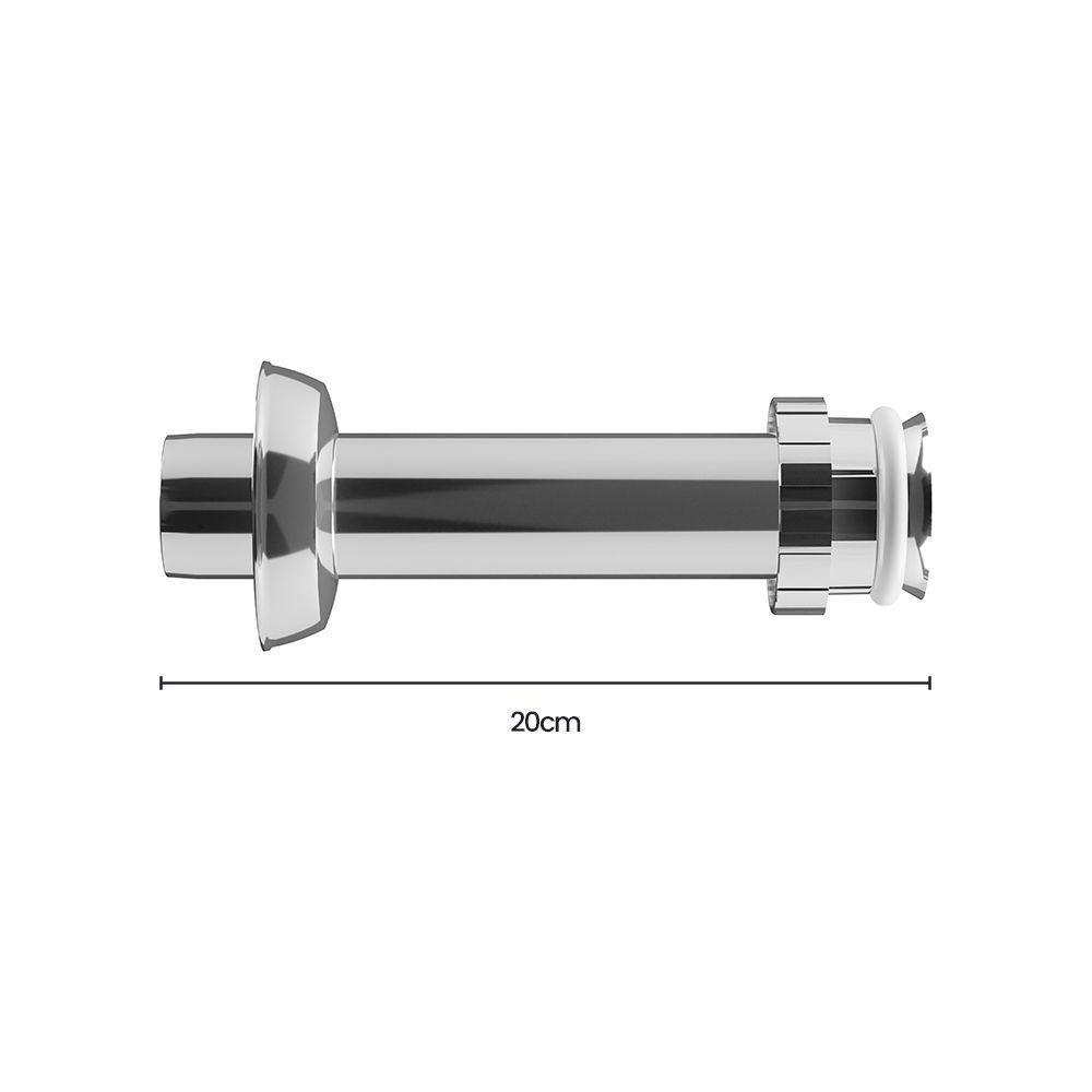Tubo De Ligação Para Bacia Sanitária Astra Cl2 20cm Cromado - 2