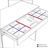 Penteadeira Camarim Aurea Com 1 Gaveta 1 Porta Espelho E Led Branco - 3