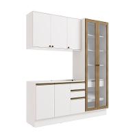 Cozinha Compacta Celeste Kappesberg 100% Mdf Branco 192cm - 2