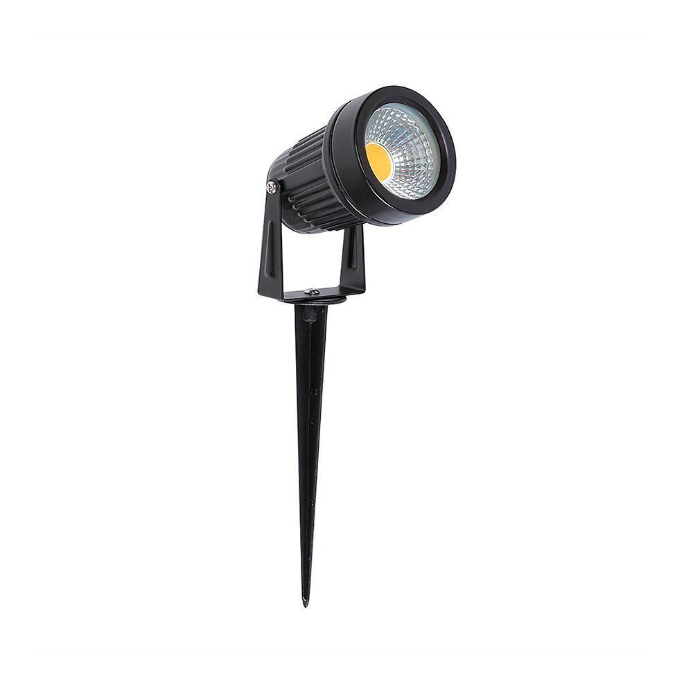 Espeto Para Jardim Nordecor Hager Led 7w Bivolt Preto 3000k Luz Amarela 6139 - 1