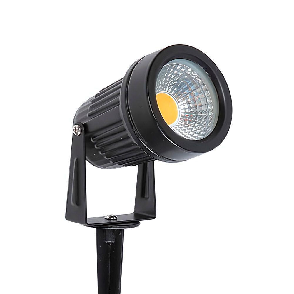 Espeto Para Jardim Nordecor Hager Led 7w Bivolt Preto 3000k Luz Amarela 6139 - 3