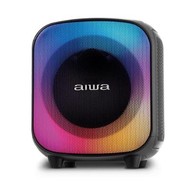 Caixa de Som Party Box Aiwa AWS-PB-07 100W Rms Bivolt com Bateria Recarregável
