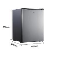 Frigobar Geladeira HQ 70 Litros Inox HQ-70FB 127V - 6