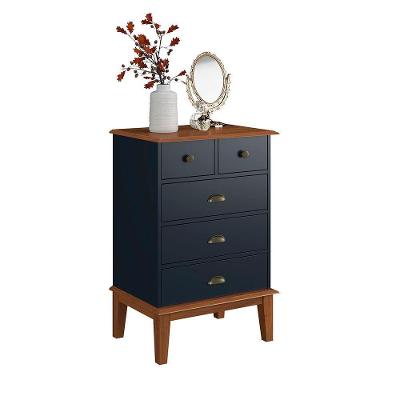 Cômoda 5 Gavetas Azul