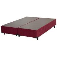 Base Para Cama Box Ortobom Sommier 198x79x30 Bordo - 2